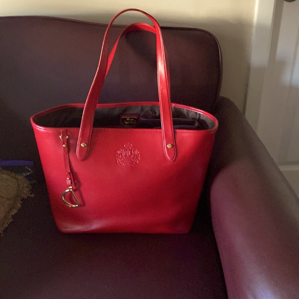 Ralph Lauren Tote with nylon pouch